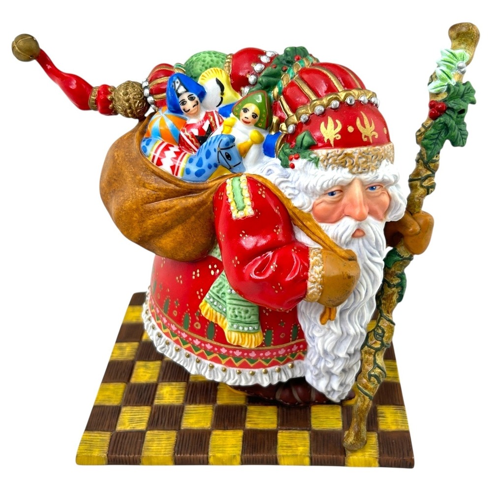 Greenwich Workshop OLDE WORLD SANTA Porcelain Figurine by James Christensen #274